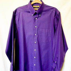 Men's long-sleeved dress shirt - 15.5"/33